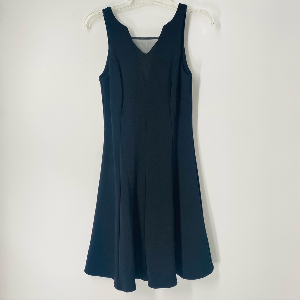 Amanda Uprichard Black A-Line Mini Dress